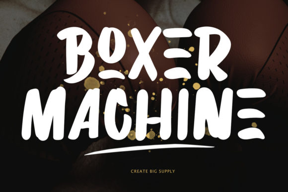 Boxer Machine: Bold Typography for Impactful Design
