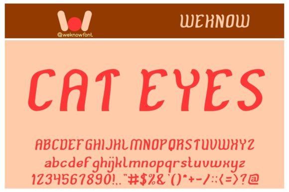 Cat Eyes: Integrating a Cool, Wavy Display Font into Professional Design Workflows