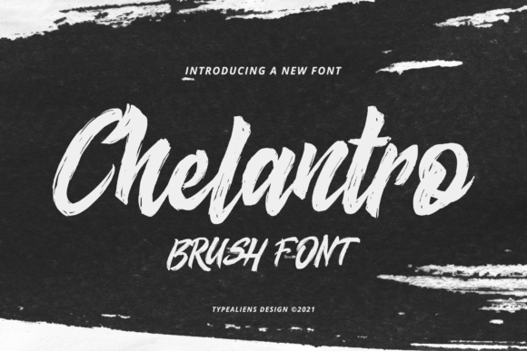 Chelantro: The Bold Brushed Display Font That Elevates Creative Projects