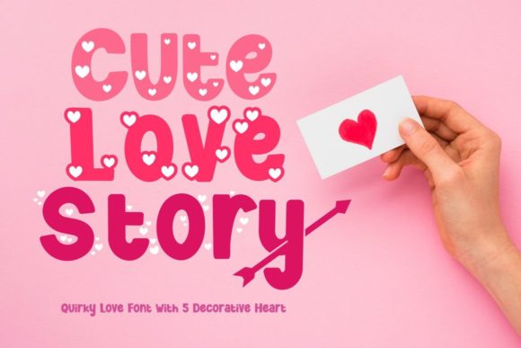 Cute Love Story: The Perfect Font for Joyful Branding