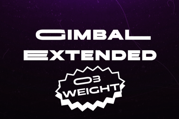 Gimbal Extended: Elevating Visual Communication with Bold Typography