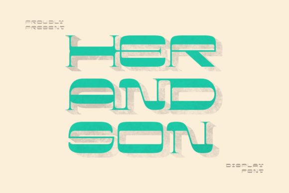 Her and Son: Unlocking the Whimsy of a PUA-Encoded Display Font