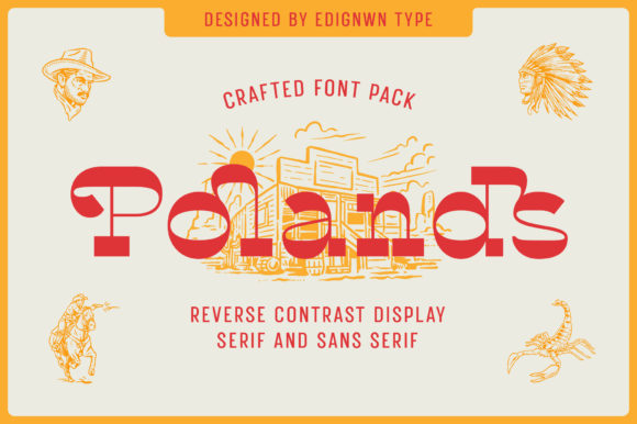 Polands: Integrating a Vintage Display Font into Professional Design Workflows
