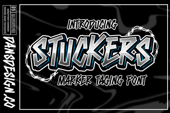 Stuckers: The Ultimate Guide to Using This Graffiti-Style Display Font