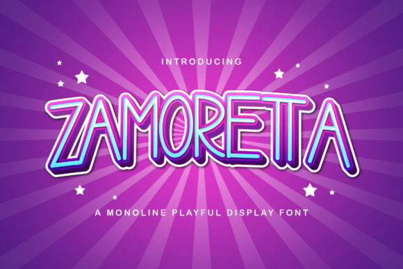 Why Zamoretta Is the Playful Display Font Your Next Project Needs